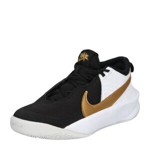 Nike Kids Black and Gold Sneakers